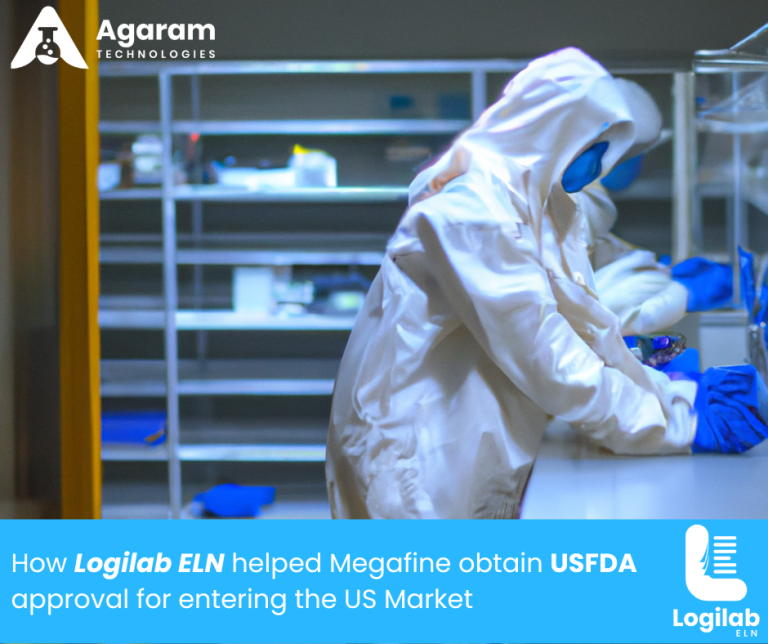 How Logilab ELN Helped an Megafine Pharma Obtain USFDA Approval for re-entering the US Market